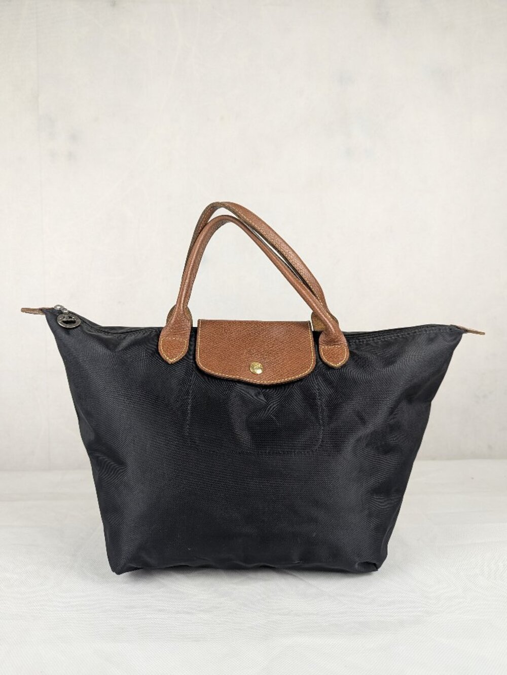 Longchamp Le Pliage Nylon Tote Bag Black – Used – Authentic – Ready to Ship